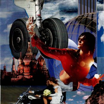 Collages titled "A dreamer 5. Or dre…" by Aleksei Zuev, Original Artwork, Collages