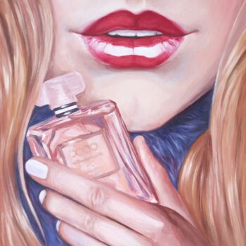 Peinture intitulée "Perfume" par Helena Zyryanova, Œuvre d'art originale, Huile