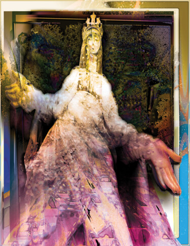 Arte digitale intitolato "Acid Queen" da 1personia, Opera d'arte originale, Lavoro digitale 2D
