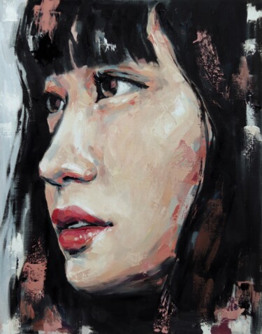 Schilderij getiteld "Hope" door Marina Ogai, Origineel Kunstwerk, Olie