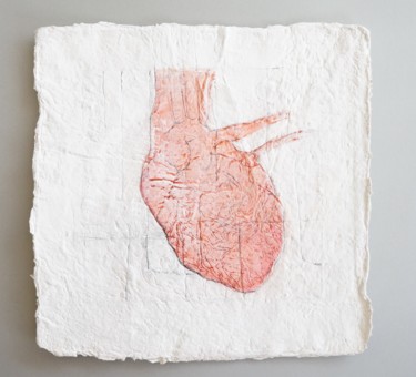 Peinture intitulée "Heart II" par Anna Jannack, Œuvre d'art originale, Acrylique