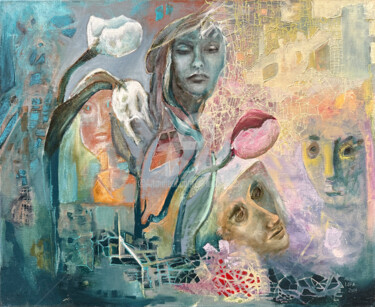 绘画 标题为“Morfoza” 由Anna Lupa-Suchy, 原创艺术品, 油