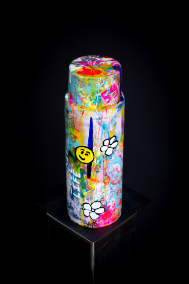 Schilderij getiteld "#9  Spray CYSSL art…" door A.T.6 Alexandre Trubert, Origineel Kunstwerk, Graffiti