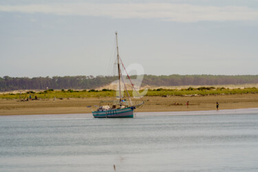 Fotografia intitulada "bateau" por A.T Photographie, Obras de arte originais, Fotografia digital