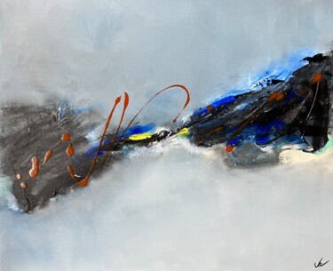 Peinture intitulée "Le chant des sirènes" par Alain Uro, Œuvre d'art originale, Acrylique