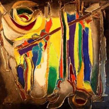 제목이 "la-vallee-des-rois-…"인 미술작품 Abdellouahab Selka로, 원작, 기름