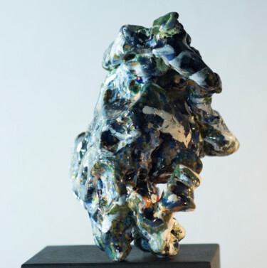 Sculpture intitulée "Tata" par Adam Czekański, Œuvre d'art originale, Céramique