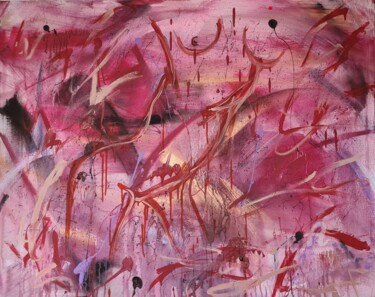 Malerei mit dem Titel "Body of Passion" von Adeline Wagner, Original-Kunstwerk, Acryl