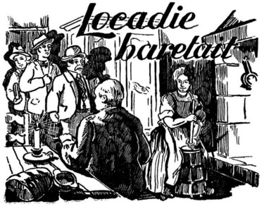 Dessin intitulée "Locadie baretait" par Adolphe Cabon, Œuvre d'art originale