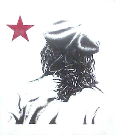 Pintura intitulada "El Che guevara" por Adrian Castro, Obras de arte originais, Óleo
