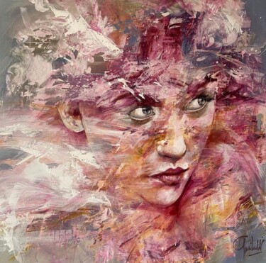 Peinture intitulée "Fragile" par Adriana Garibaldi, Œuvre d'art originale, Acrylique