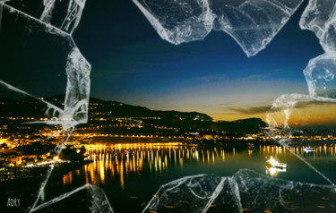 Fotografía titulada "Villefranche sur me…" por Adry, Obra de arte original, Fotografía manipulada