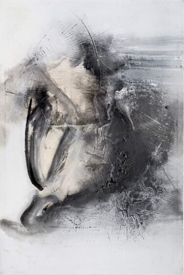 Картина под названием "One Grey Plus" - Adriano Ribeiro, Подлинное произведение искусства, Акрил