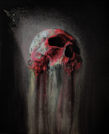 Картина под названием "Post Anatomy" - Adrien Conrad, Подлинное произведение искусства, Акрил