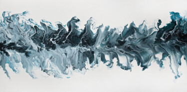 绘画 标题为“The Power of Lungs” 由Elena Agaltseva-Barskaya, 原创艺术品, 丙烯 安装在其他刚性面板上