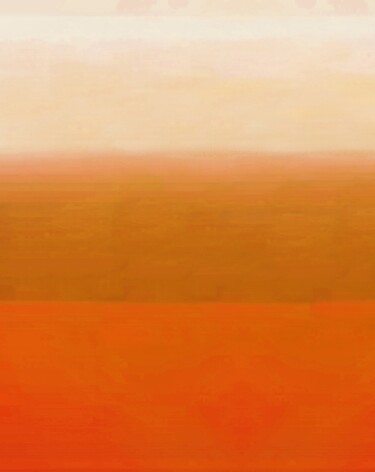 Digitale Kunst mit dem Titel "the sunset inside" von Ageliki Baka, Original-Kunstwerk, Digitale Malerei