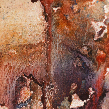 Картина под названием "Palette automnale" - Agnès Grégis (Au pinceau dansant), Подлинное произведение искусства, Акварель