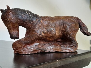 Sculptuur getiteld "Ketmy" door Agnès Raczynska, Origineel Kunstwerk, Klei