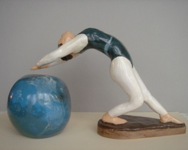 Sculptuur getiteld "cirque" door Agnes Corre, Origineel Kunstwerk