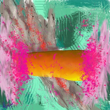 Digitale Kunst mit dem Titel "the-bridge-alive-86…" von Ahmed Alozade, Original-Kunstwerk, Digitale Malerei