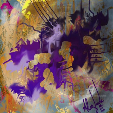 Digital Arts titled "System of ideas dis…" by Ahmed Alozade, Original Artwork, Digital Painting