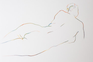 Рисунок под названием "sketch 16" - Akelina, Подлинное произведение искусства, Карандаш