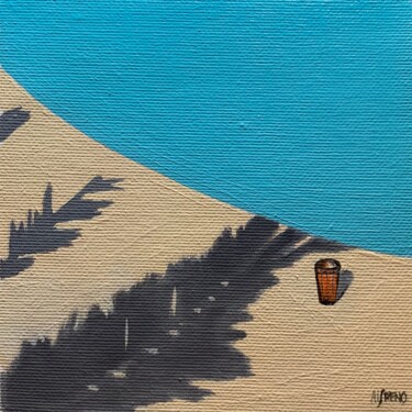 Peinture intitulée "Cold drink" par Al Freno, Œuvre d'art originale, Huile