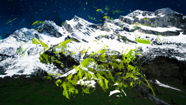 Photography titled "Altitude" by Alain Boulivet, Original Artwork, Photo Montage Mounted on Aluminium