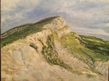 Painting titled "La Sainte Victoire" by Germain Alain, Original Artwork