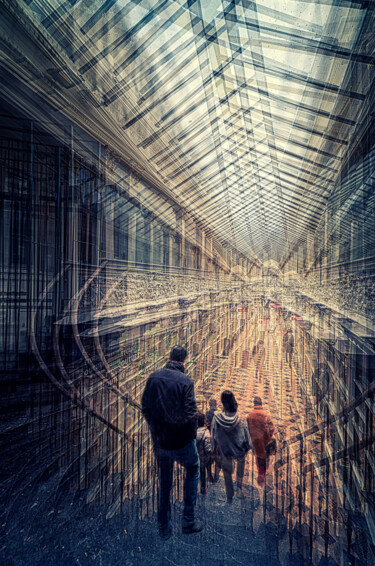 Photographie intitulée "Passage Balthus Aut…" par Alain Rappeneau, Œuvre d'art originale, Photographie numérique