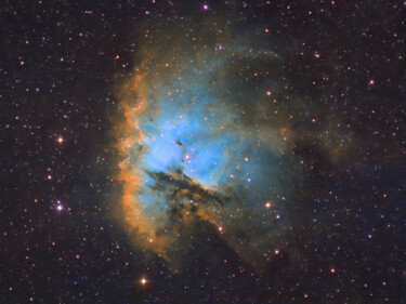 "NGC281 Nébuleuse du…" başlıklı Fotoğraf Alain Rappeneau tarafından, Orijinal sanat, Dijital Fotoğrafçılık