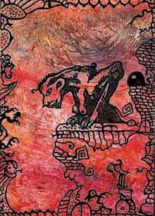 Peinture intitulée "Gargoyle 8" par Alain Valet, Œuvre d'art originale