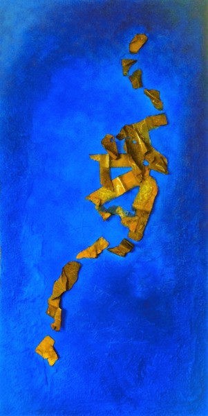 Картина под названием "Farendole" - Alain Bouillot, Подлинное произведение искусства, Коллажи