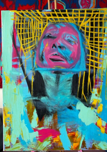 Pintura titulada "Strong" por Alan Chac, Obra de arte original, Acrílico