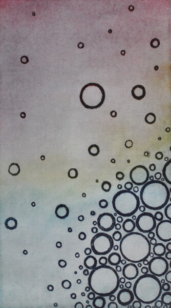 Printmaking titled "Ionisation" by Albanne Cannet Del Litto, Original Artwork, Etching