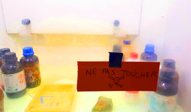 Photography titled "Ne pas toucher" by Albanne Cannet Del Litto, Original Artwork, Digital Photography