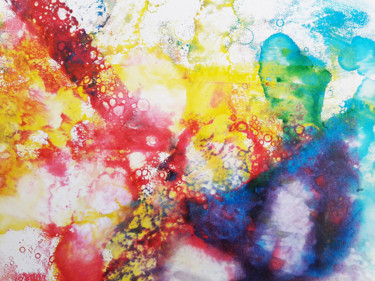 Εκτυπώσεις & Χαρακτικά με τίτλο "Rainbow" από Albanne Cannet, Αυθεντικά έργα τέχνης, Μονοτυπία