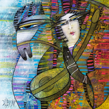 绘画 标题为“Japanese dreams 40x…” 由Albena Vatcheva, 原创艺术品, 油