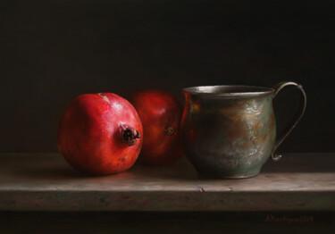 "Pomegranates with a…" başlıklı Tablo Albert Kechyan tarafından, Orijinal sanat, Petrol