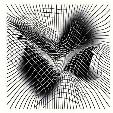 Цифровое искусство под названием "Fluid Dynamics in M…" - Alberto Capitani, Подлинное произведение искусства, Изображение, с…