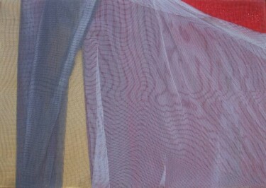 Peinture intitulée "isomorph" par Aldo Carnevale, Œuvre d'art originale, Fibre Textile Monté sur Châssis en bois