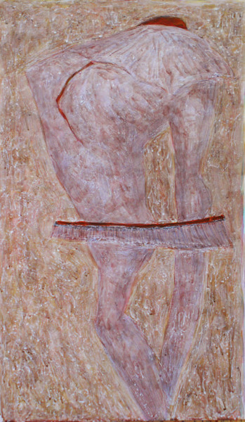 Painting titled "Фигура и драпировка" by Aleksei Filippov, Original Artwork