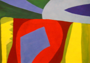 Peinture intitulée "primavera-50x70-201…" par Bisi, Œuvre d'art originale, Tempera