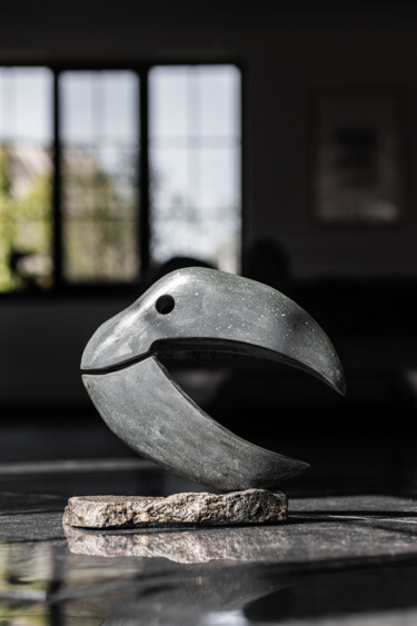 Скульптура под названием "ART01" - Aleh Usovich, Подлинное произведение искусства, Камень