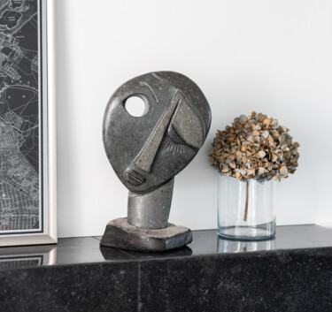 Скульптура под названием "ART05" - Aleh Usovich, Подлинное произведение искусства, Камень