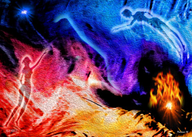 Digital Arts titled "Vulcano 14" by Alejandro Esteban G, Original Artwork, 2D Digital Work