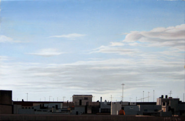 Pintura titulada "azoteas-de-sevilla.…" por Alejandro Fajardo, Obra de arte original