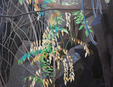 Pintura titulada "plantas2.jpg" por Alejandro Fajardo, Obra de arte original