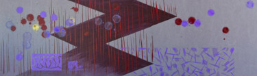 Картина под названием "Grand Canyon K" - Aleks Andr, Подлинное произведение искусства, Акрил
