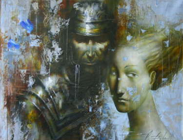 Pintura titulada "Catch the wind" por Dobrodiy Alexandr, Obra de arte original, Oleo Montado en Bastidor de camilla de madera